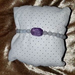 Amethyst bracelet